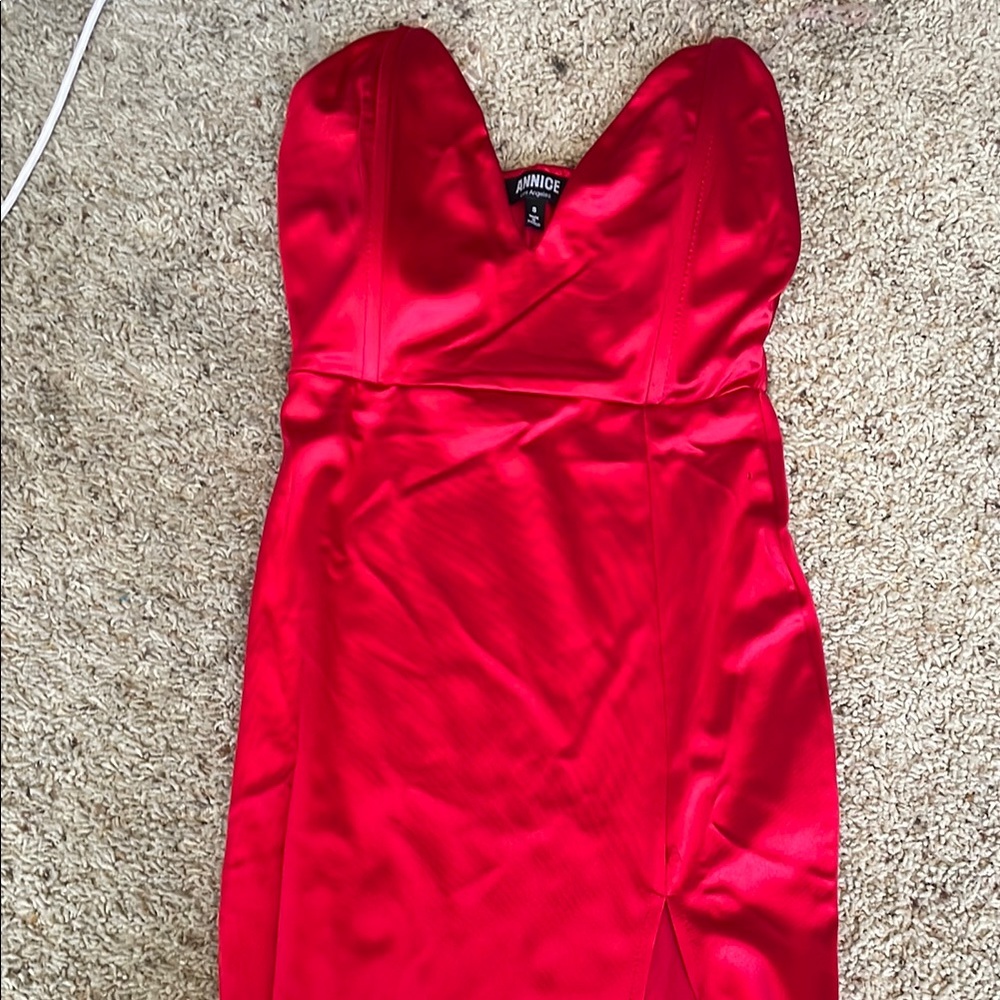 Red Woman Dress